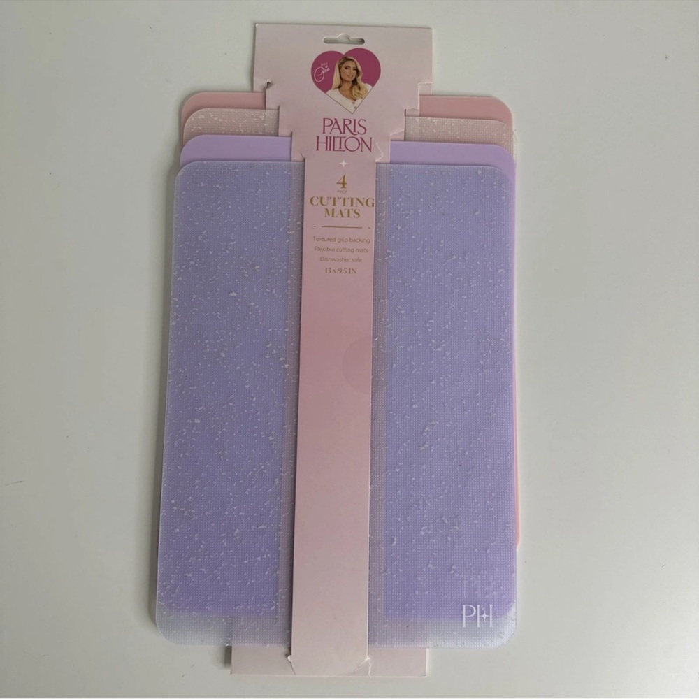 Paris Hilton Lavender and Pink Cutting Mats